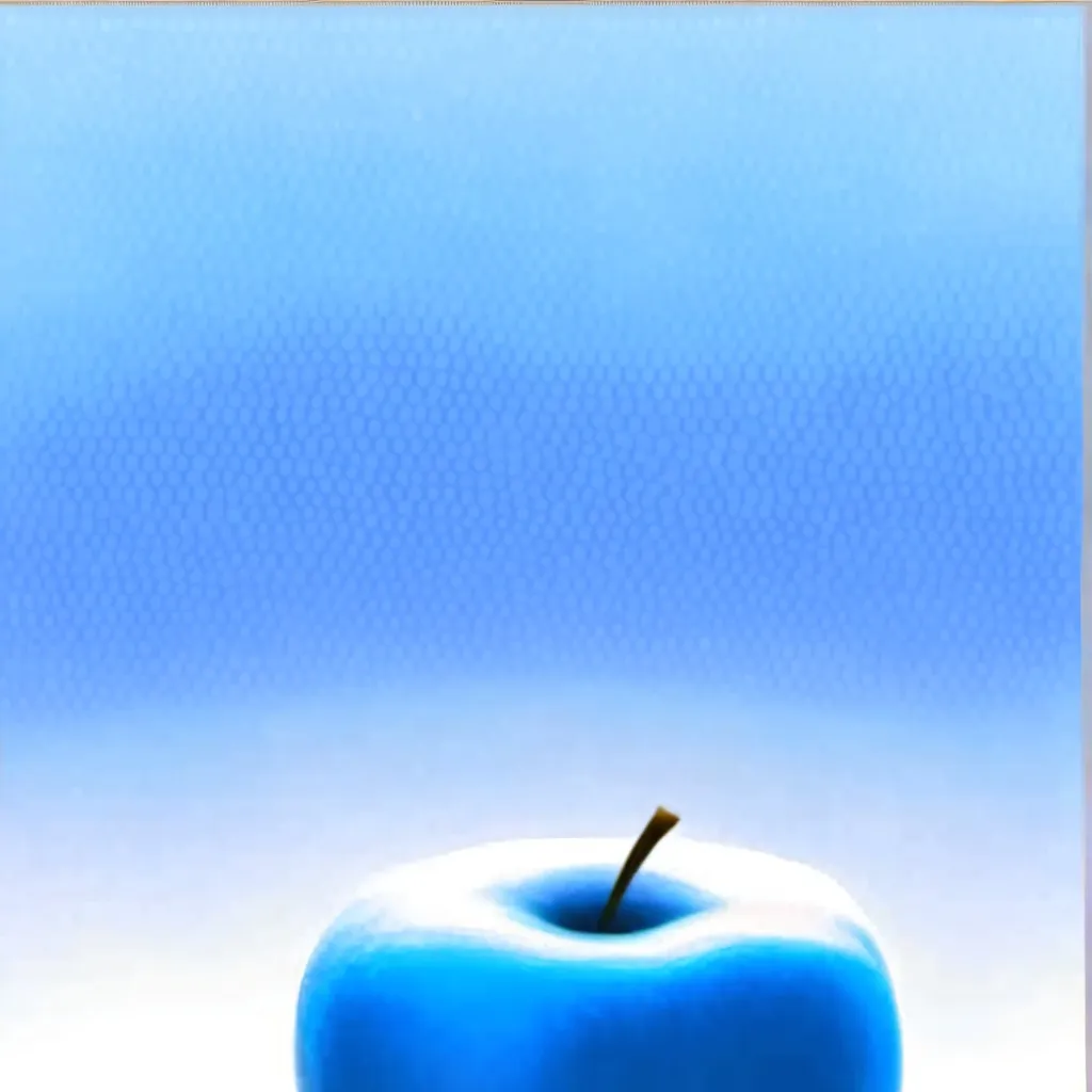 chat with ai character: blue apple