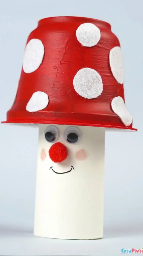 ai character: mushroom craft background