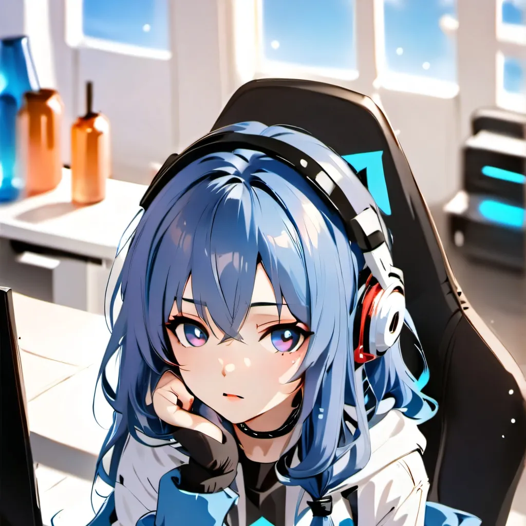 chat with ai character: gamer girl