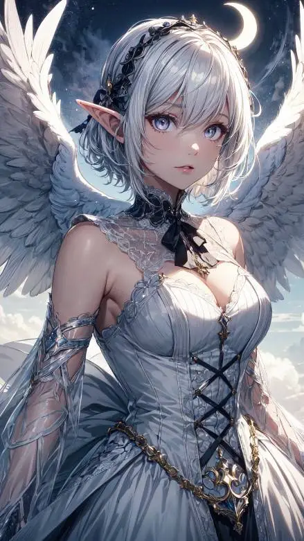 ai character: mha in a forest background