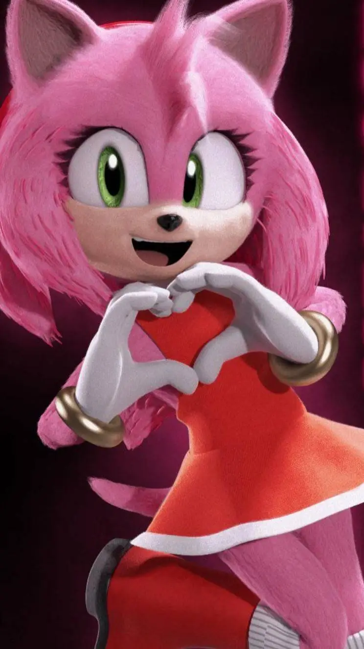 ai character: Amy Rose  background