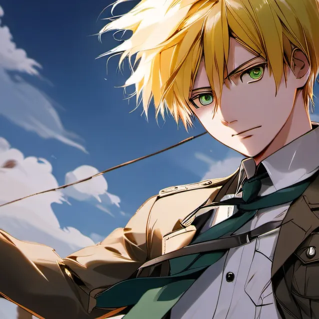 chat with ai character: Armin