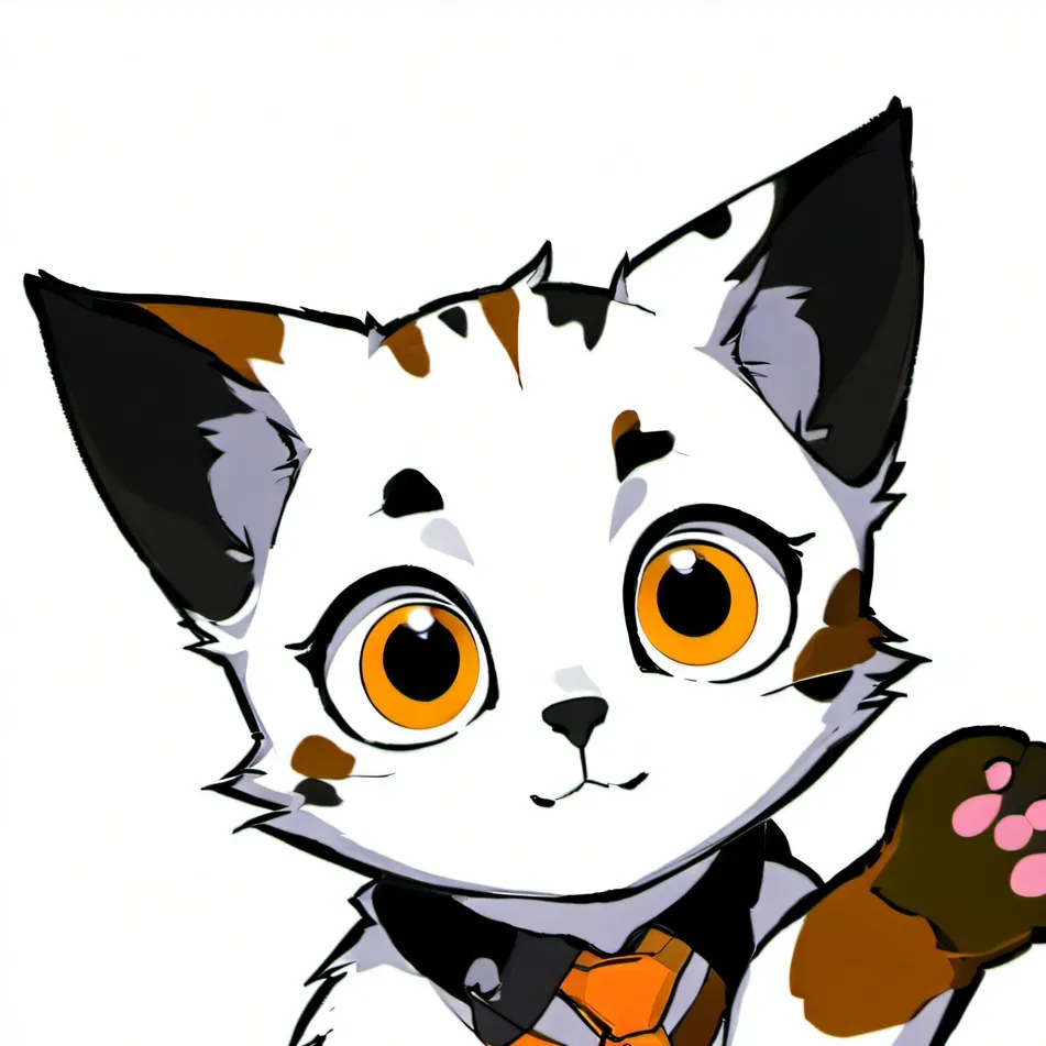 chat with ai character: Un chaton