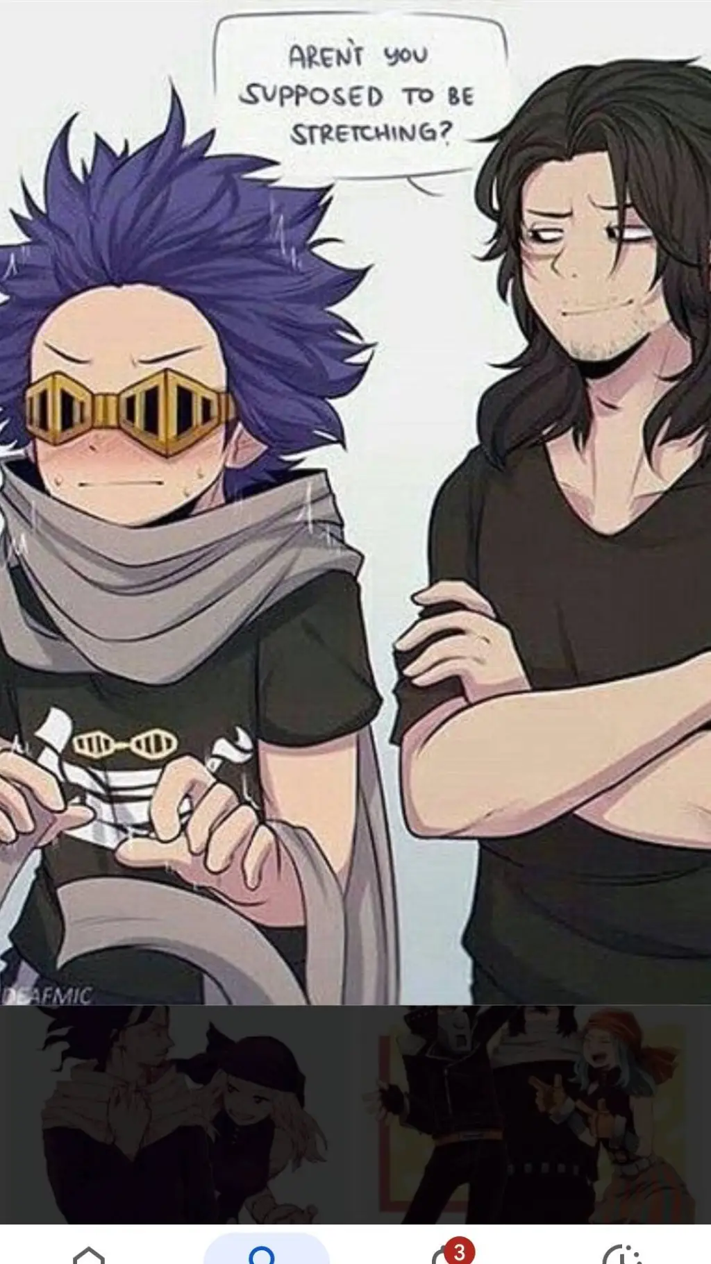 ai character: MHA bad ship  background