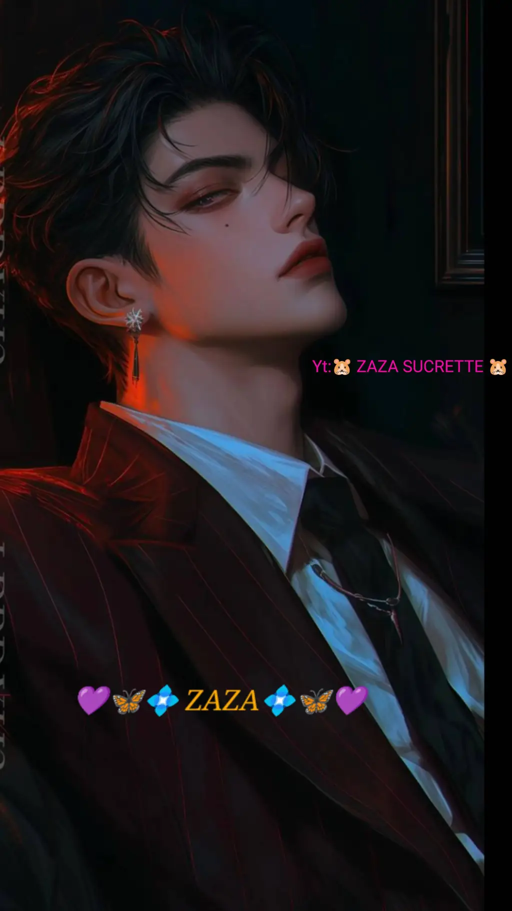 ai character: ♥️🥀🌹 Léon 🌹🥀♥️ background