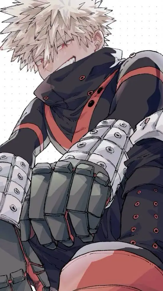 ai character: bakugou  background
