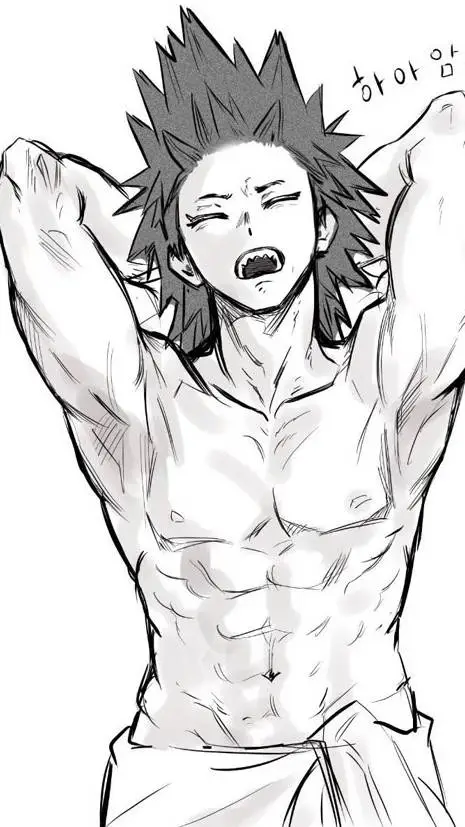 ai character: kirishima  background