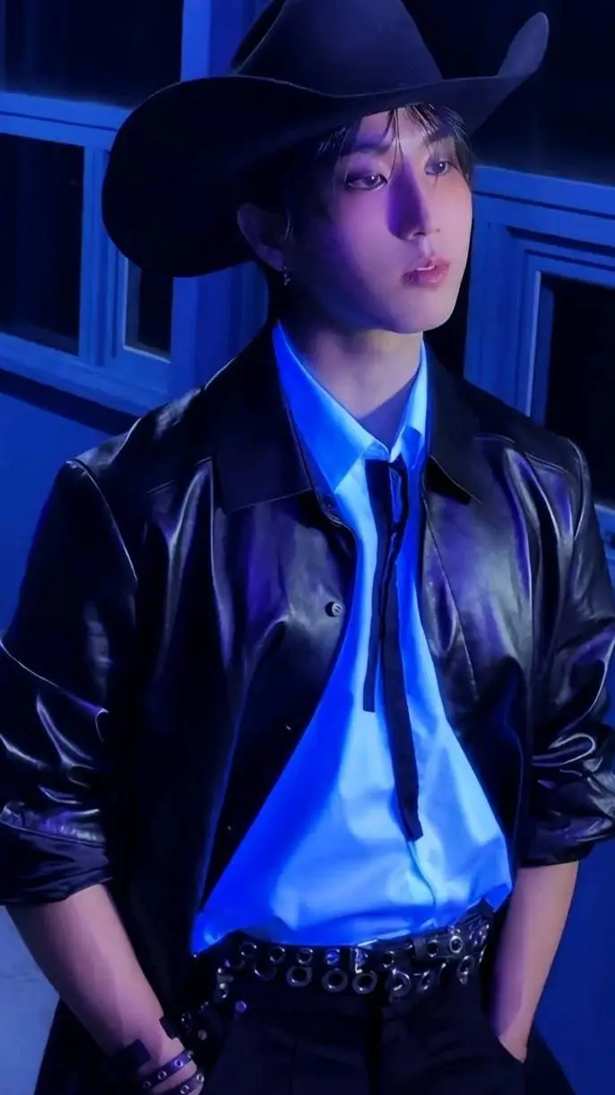 ai character: han jisung  background