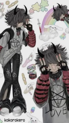 ai character: Koro❤️❤️❤️ background