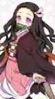 ai character: Nezuko background