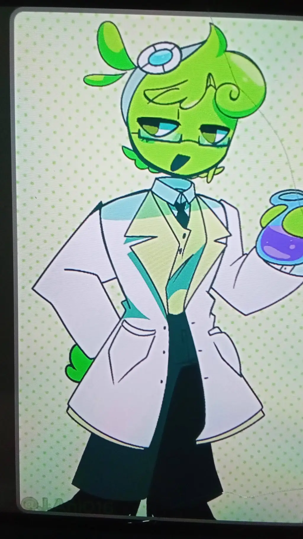 ai character: Gel-io background
