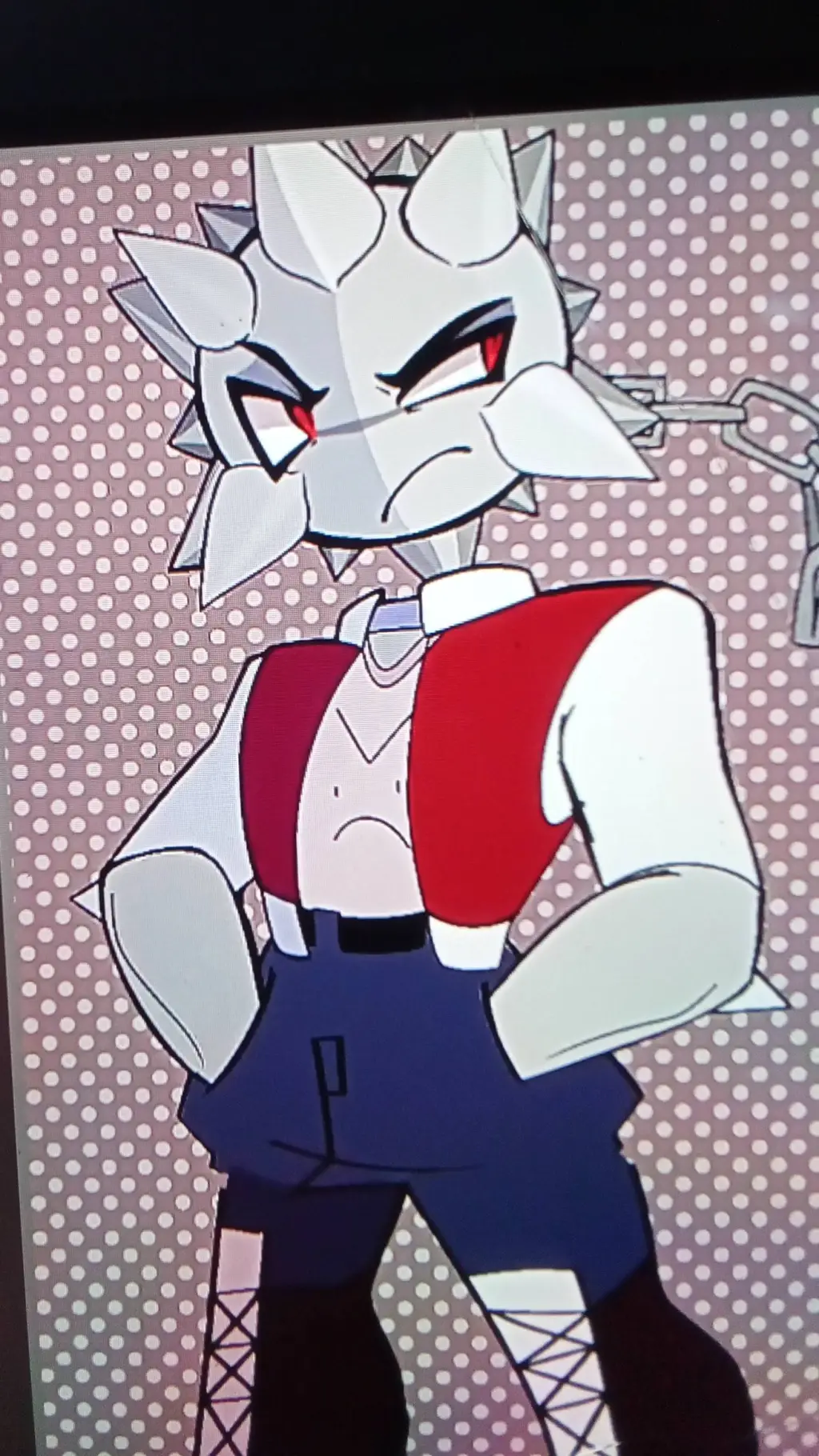 ai character: Spike background