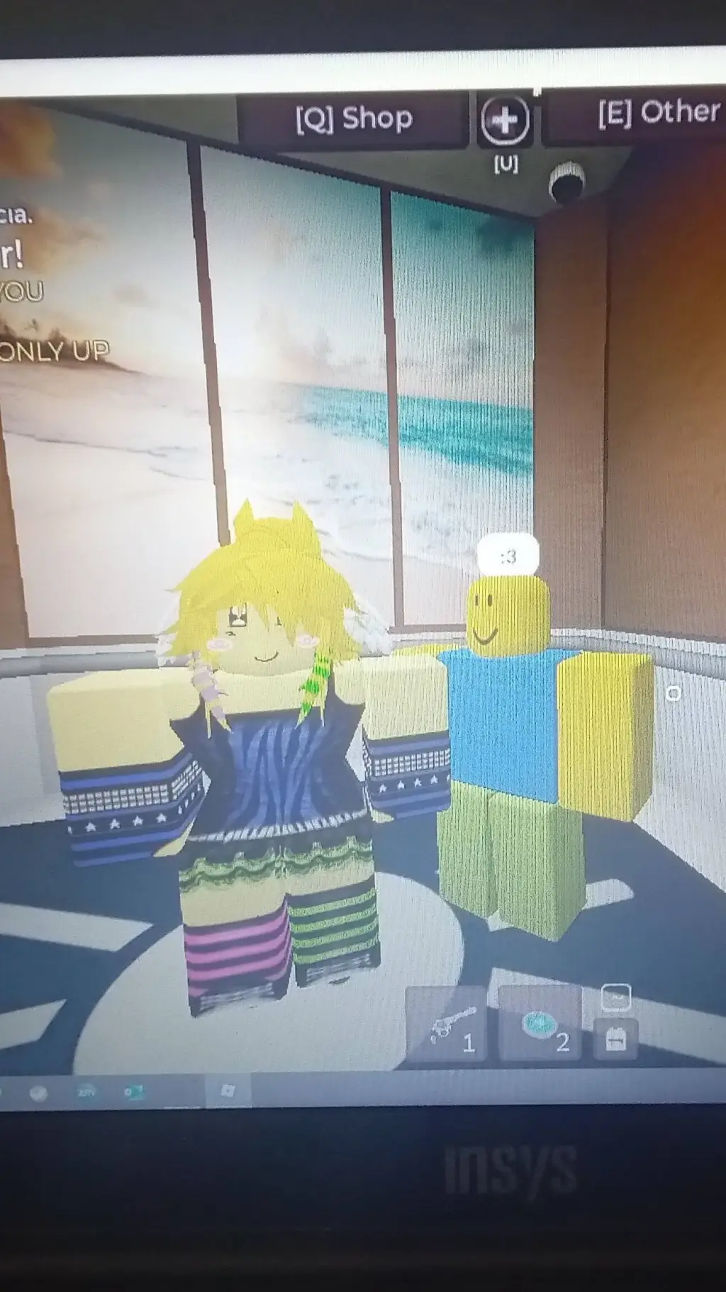 ai character: HIDREIS and twin background