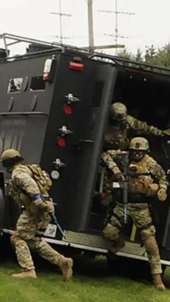 ai character: WSP SWAT background