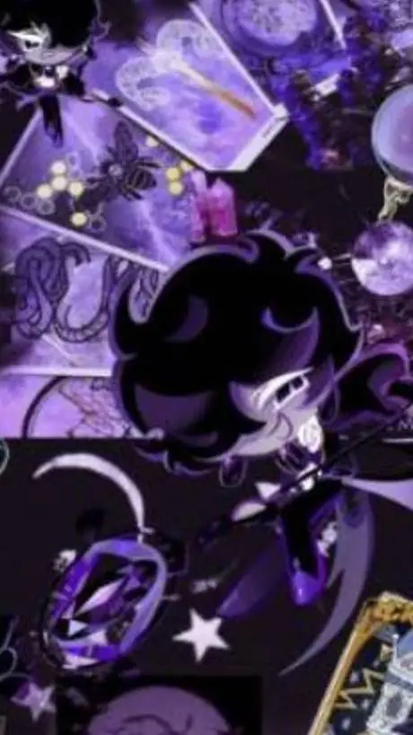 ai character: black sapphire background