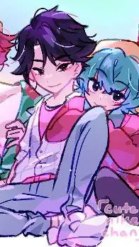 ai character: Saja boys background