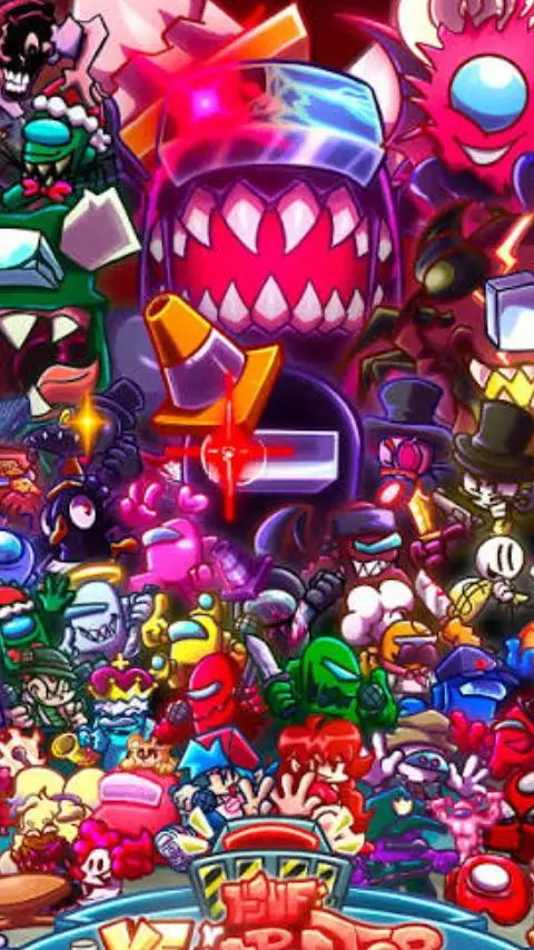 ai character: FnF among us background