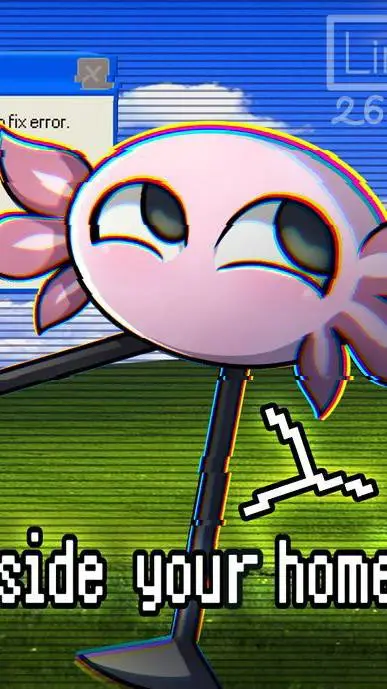 ai character: kinito again...  background