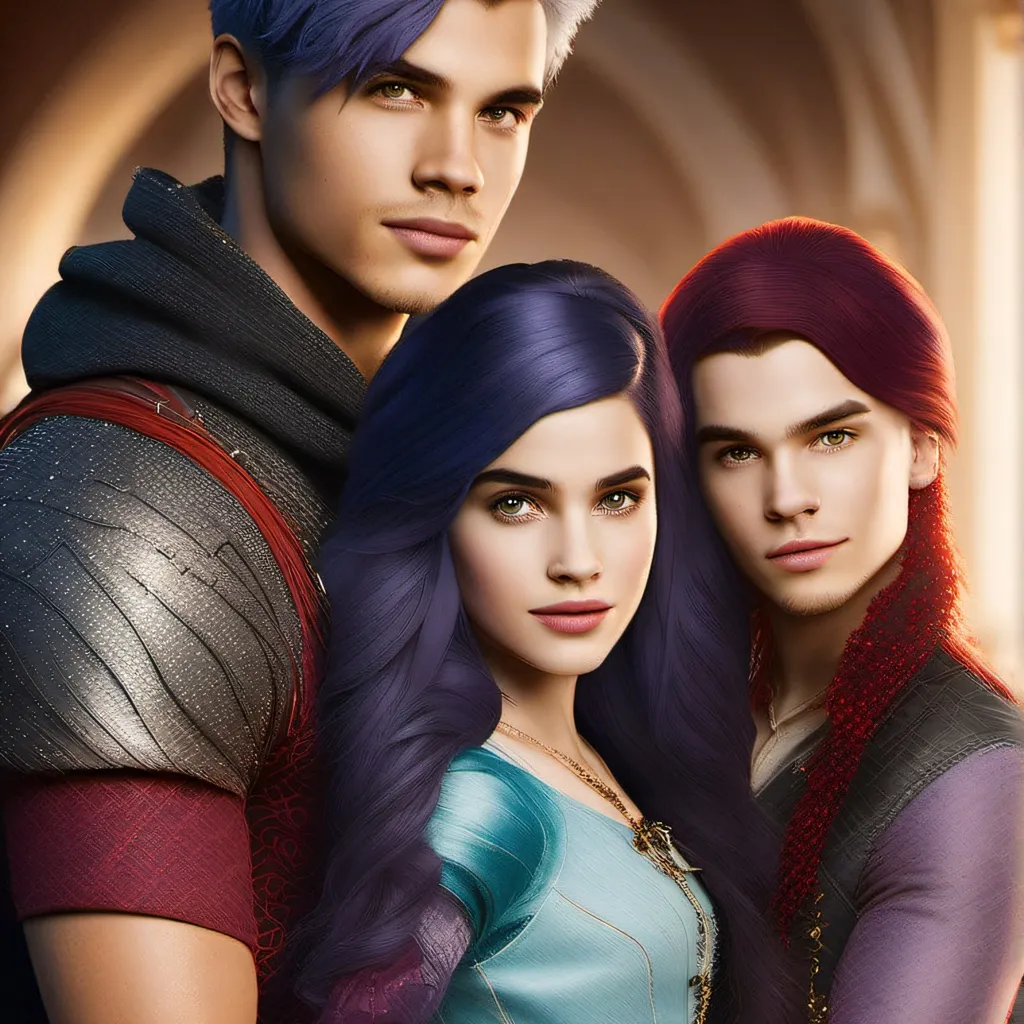 chat with ai character: descendants 2