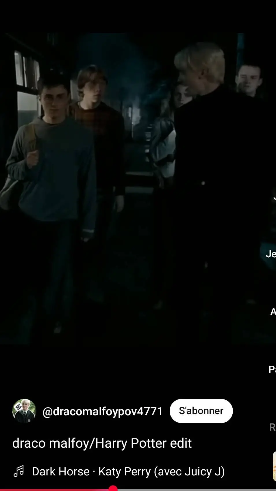 ai character: Harry X Draco background
