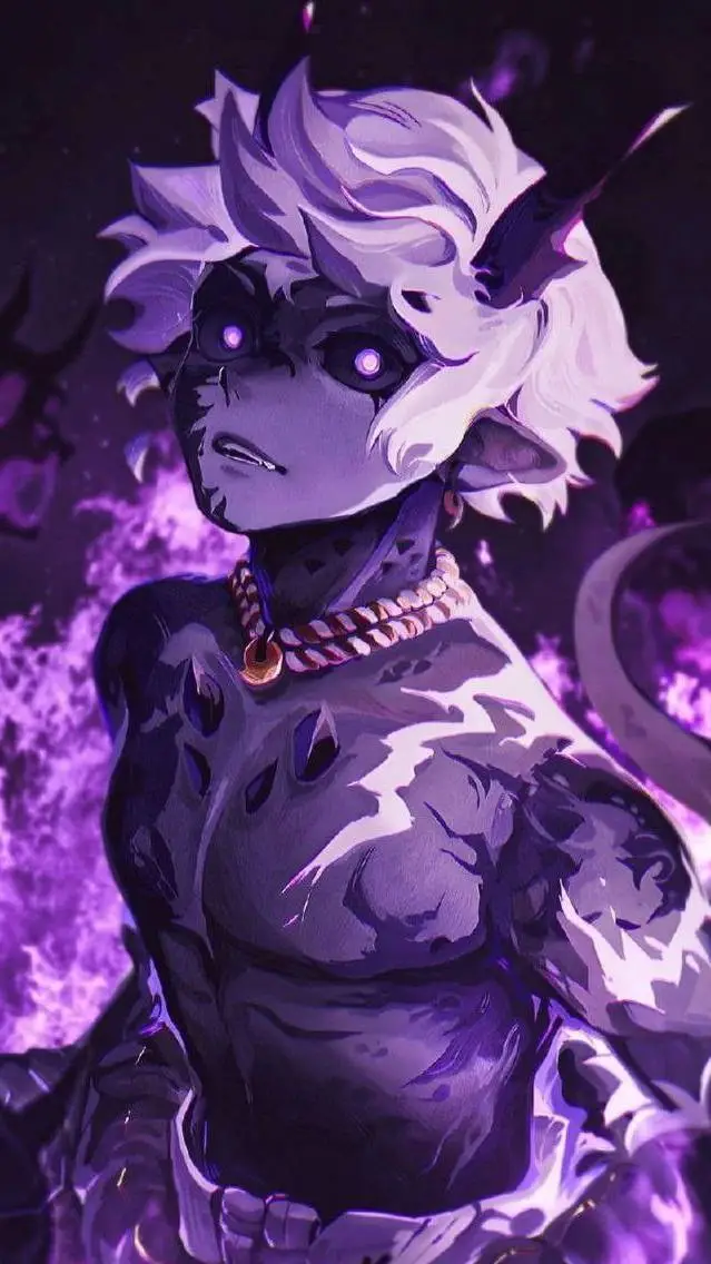 ai character: 💜ACE69💜 background