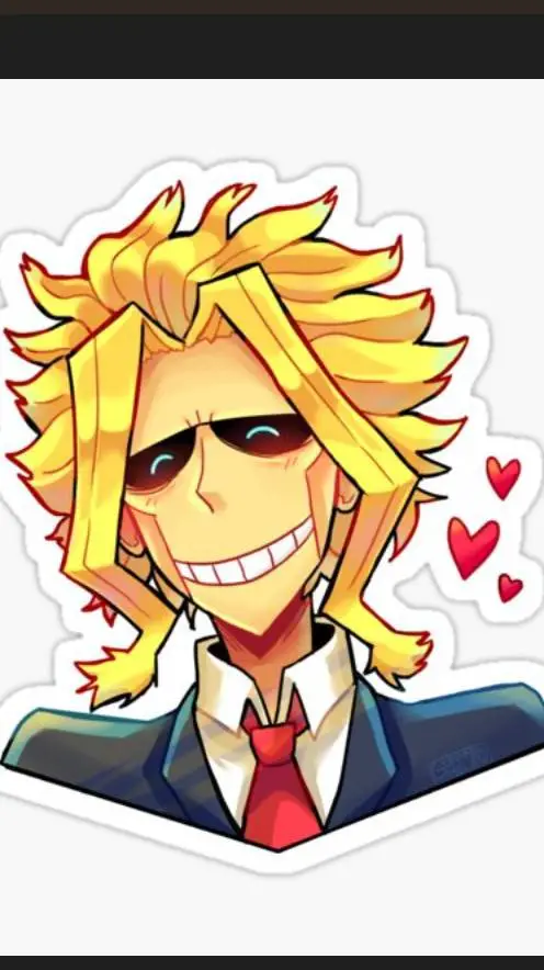ai character: ∆~sick all might~∆ background