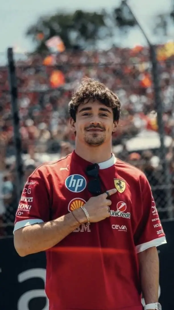 ai character: Charles Leclerc  background