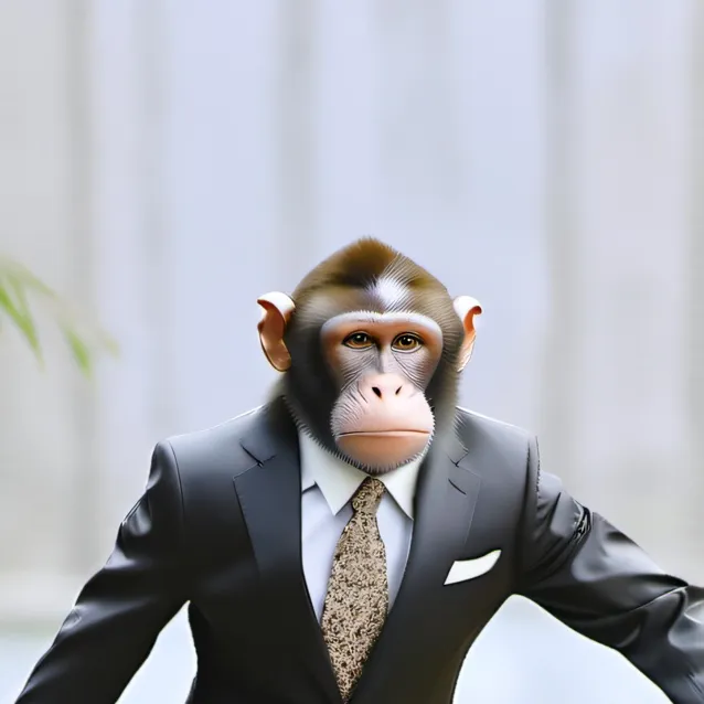 chat with ai character: monke man