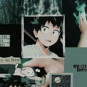 chat with ai character: dekus past class 