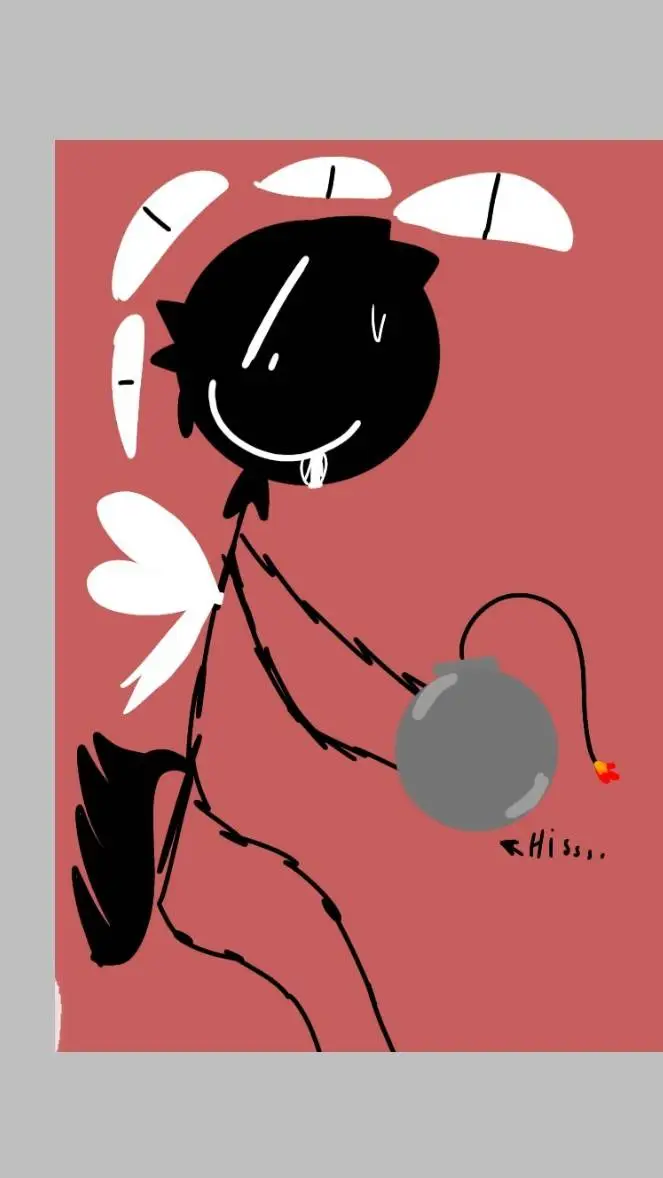 ai character: CR4ZY..? background