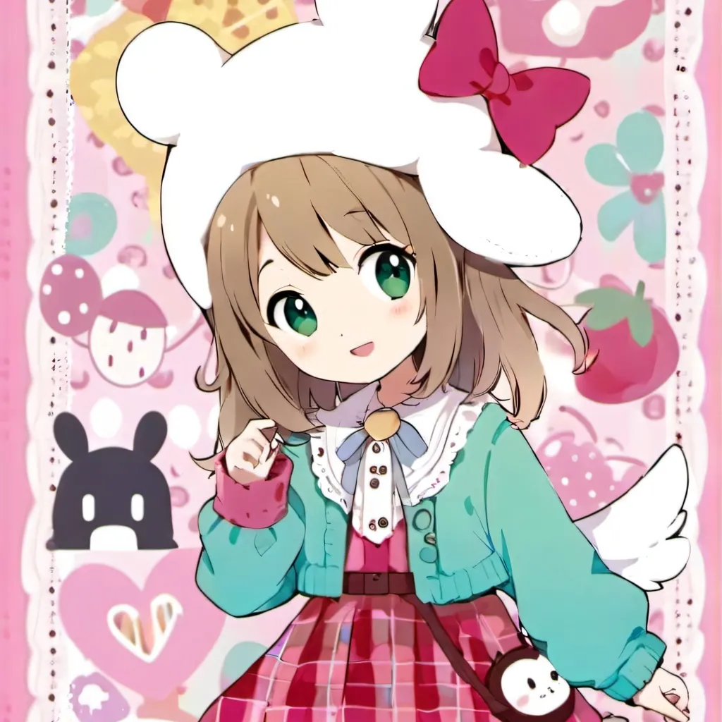 chat with ai character: I'm back! >_ <