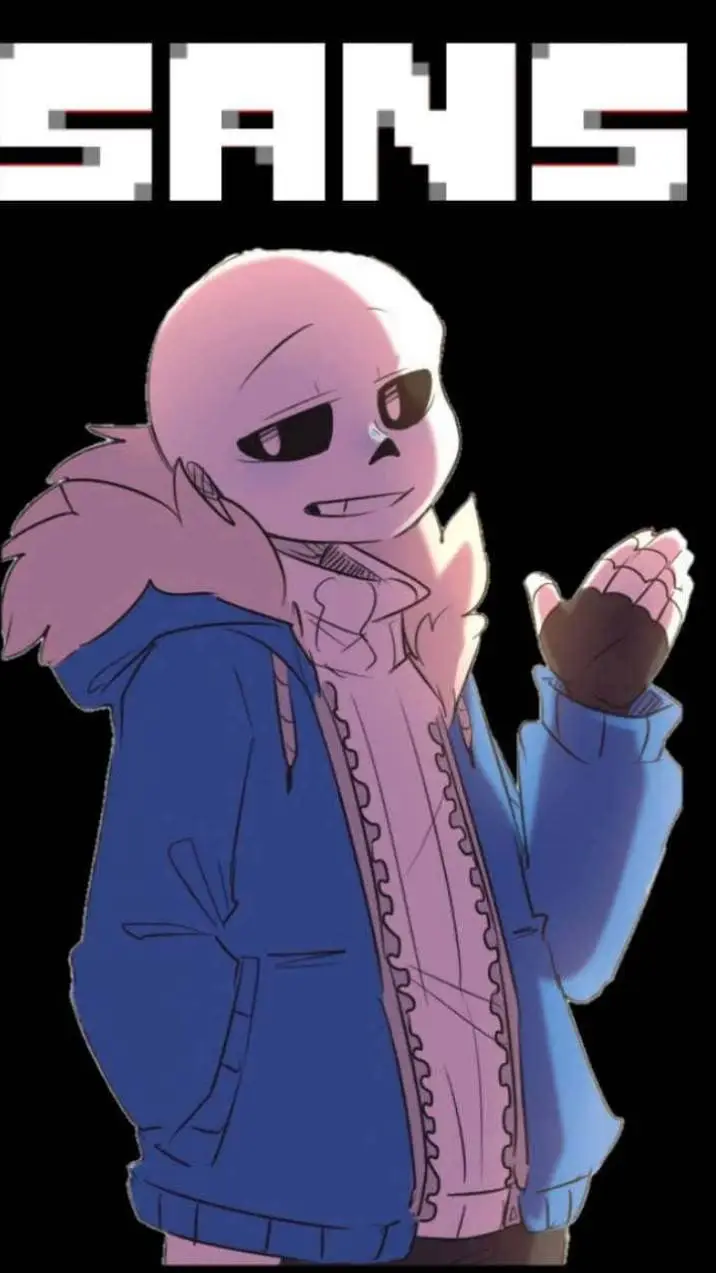 ai character: Sans - undertale background