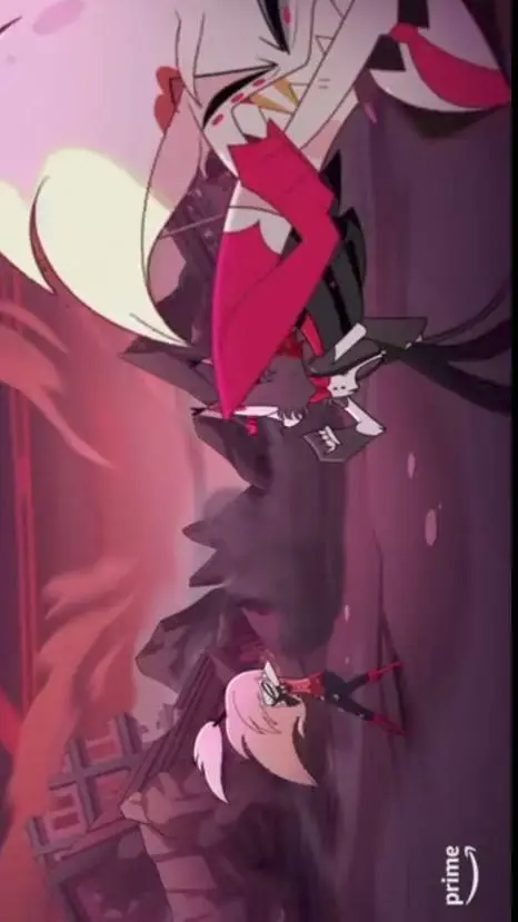 ai character: Hazbin Adam fight background