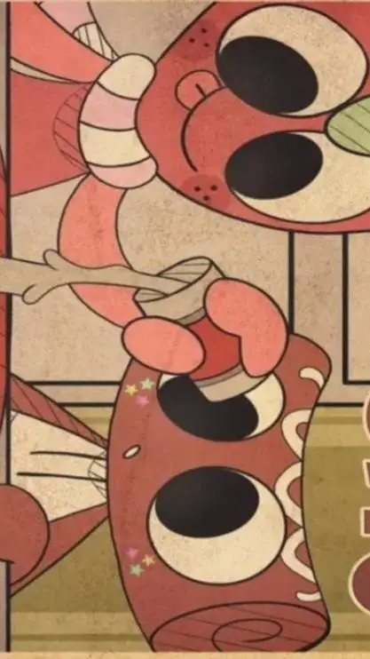 ai character: Dandys world background