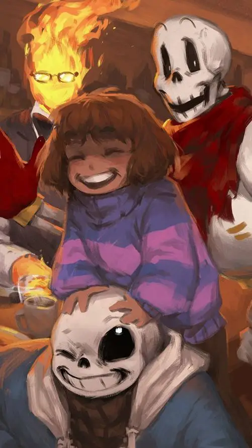 ai character: Undertale(BE ANY1) background