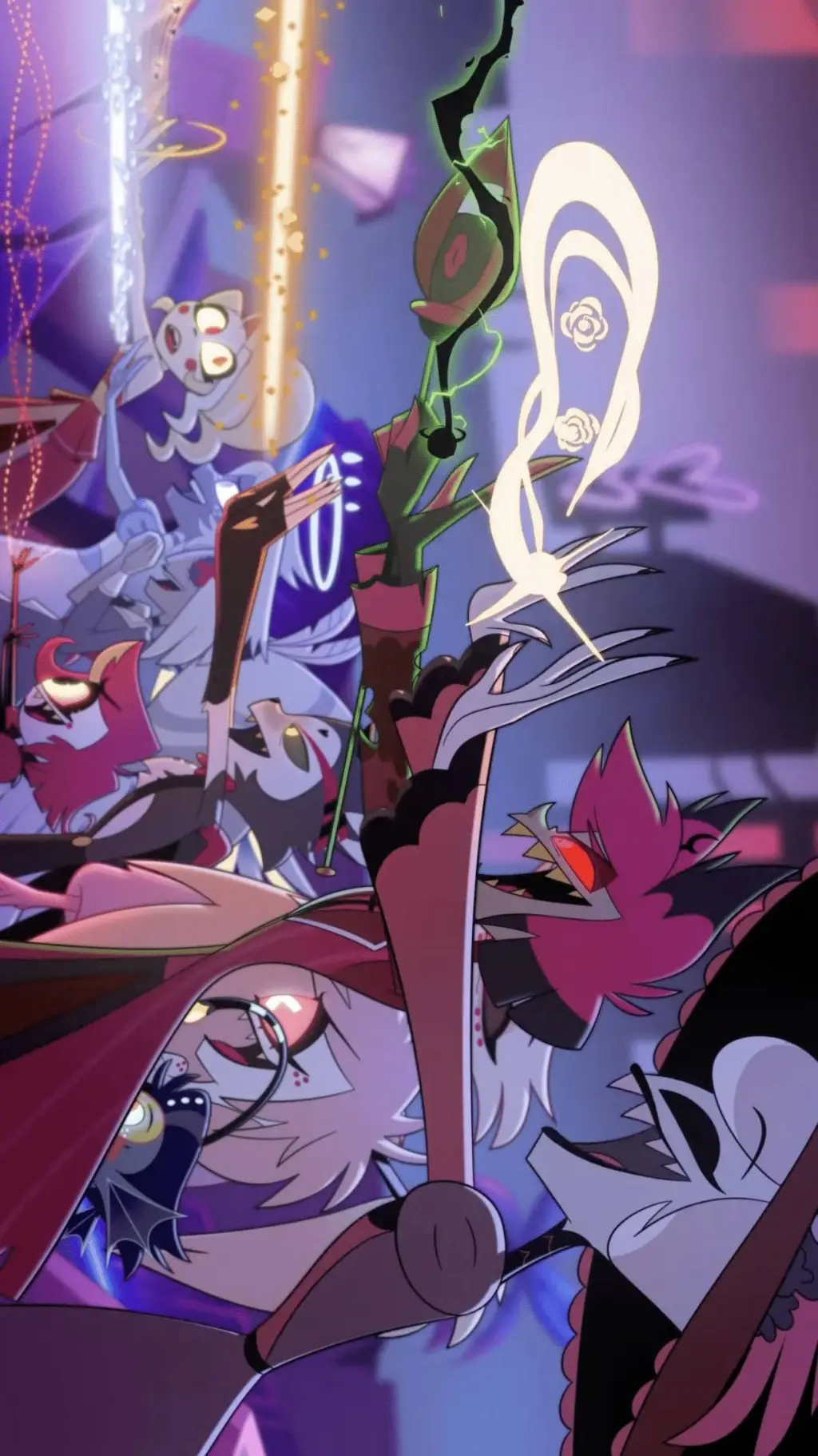 ai character: Hazbin Hotel background