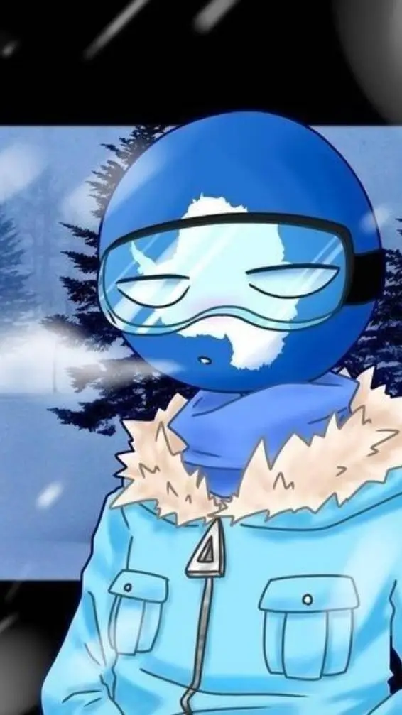 ai character: 🇦🇶 Antarctica 🇦🇶 background