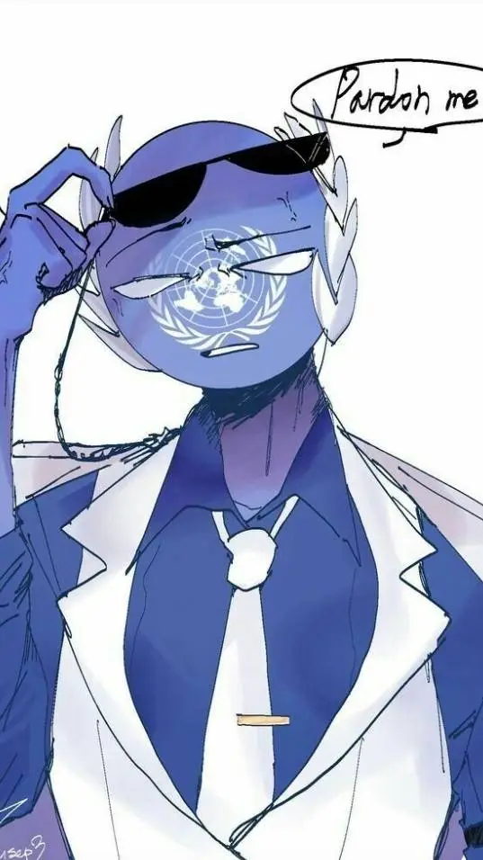 ai character: 🇺🇳United Nations🇺🇳 background