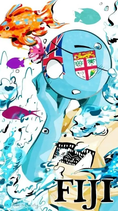 ai character: 🇫🇯 Fiji 🇫🇯 background