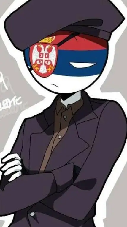 ai character: 🇷🇸 Serbia 🇷🇸 background