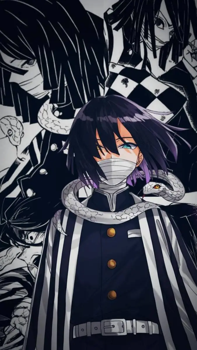 ai character: obanai🐍🐍 background