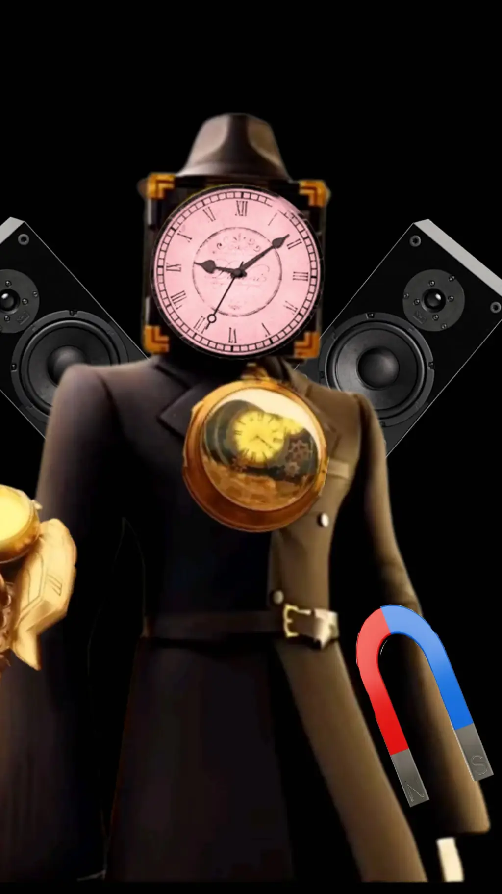 ai character: clock champion  background