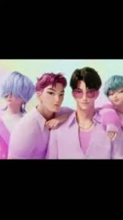 ai character: saja et huntrix background