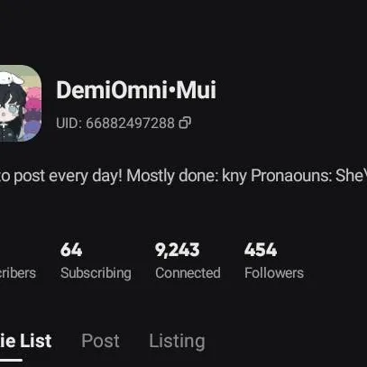 chat with ai character: pfp by demiomi•Mui