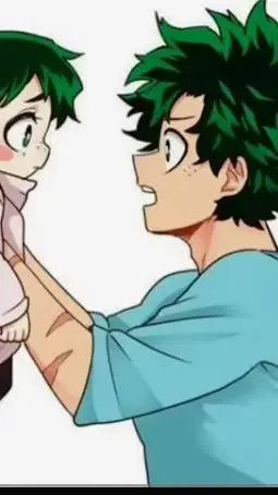 ai character: Deku's Daughter  background