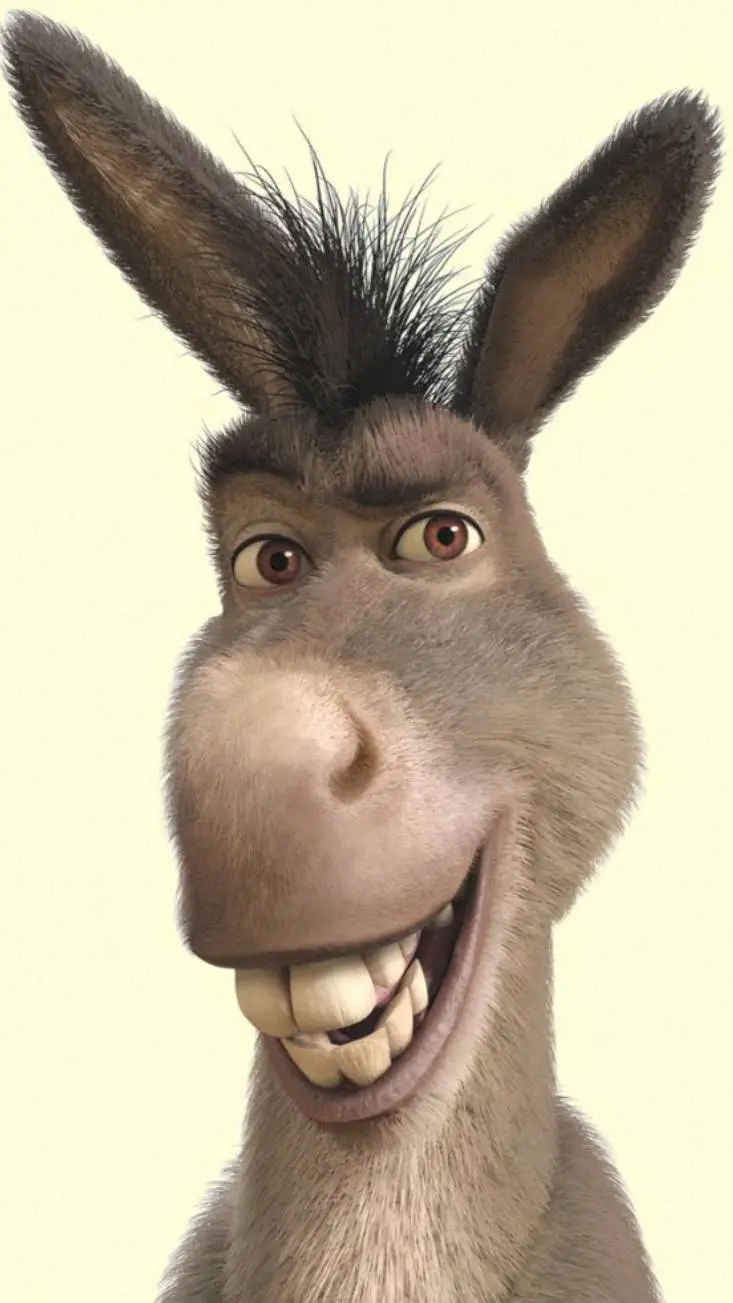 ai character: осел background