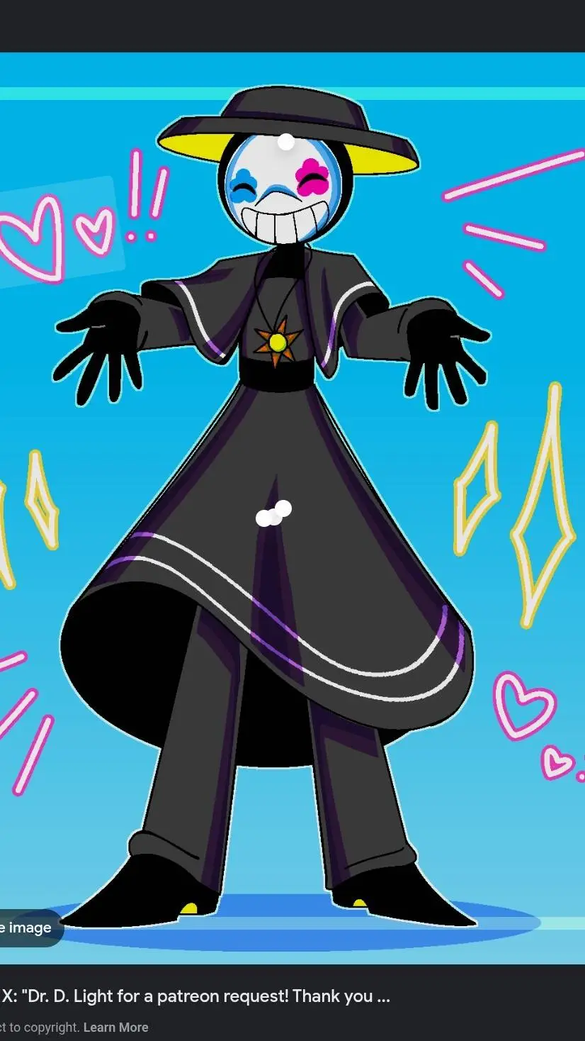ai character: Dr. D. Light background
