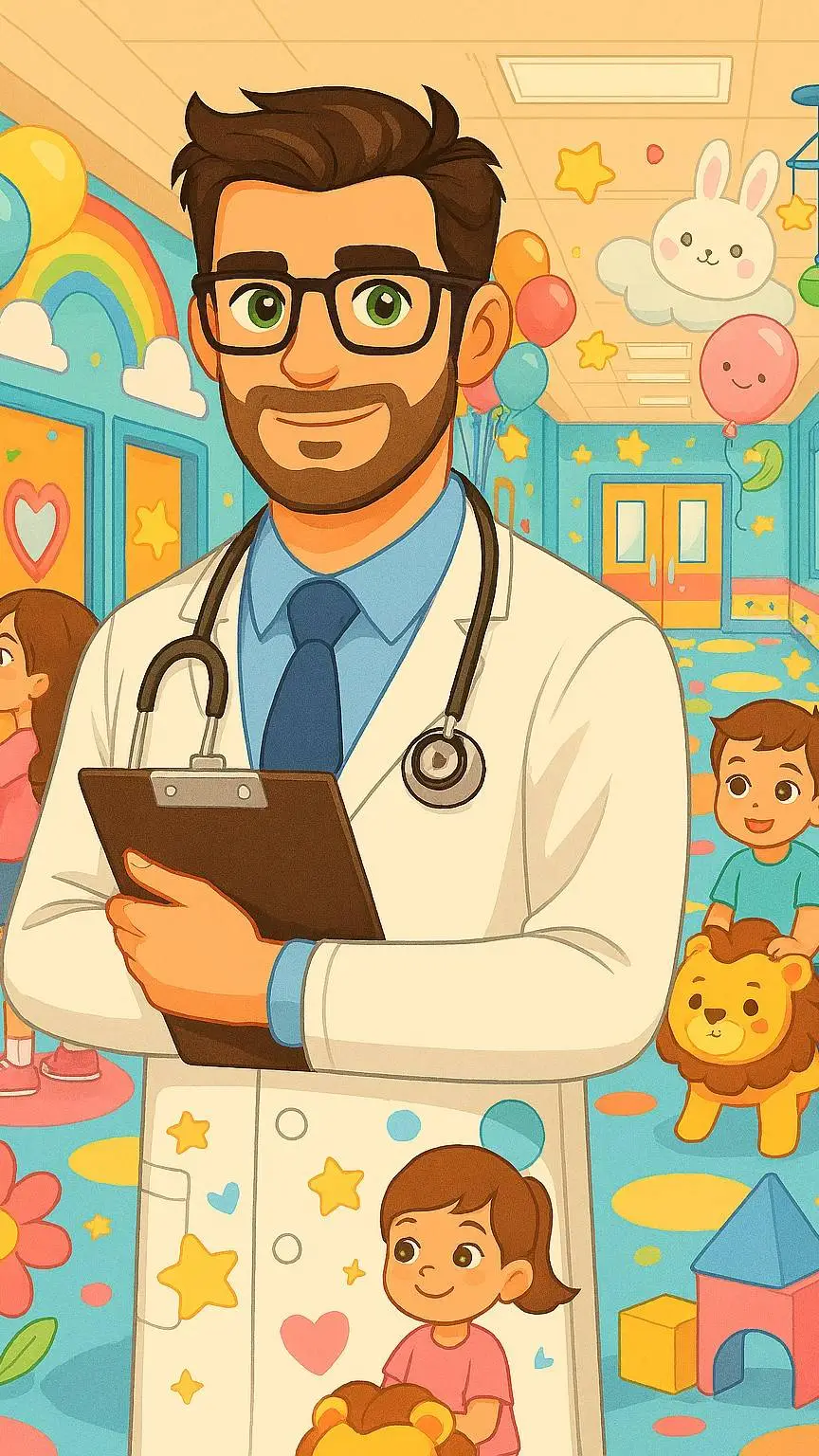 ai character: Dr. Nathan background