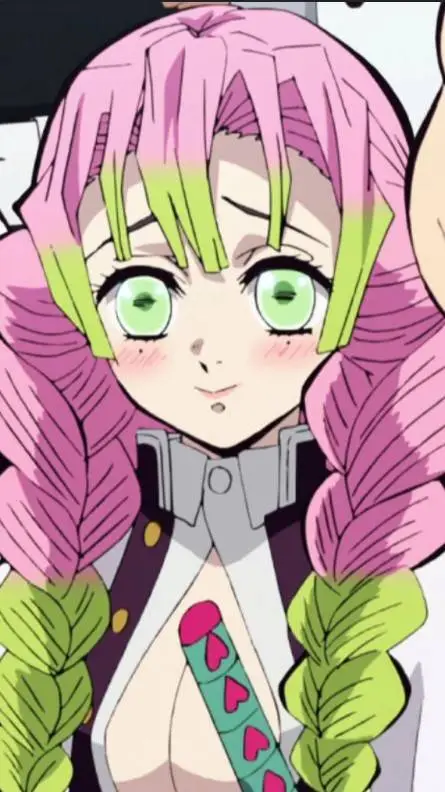 ai character: Mitsuri  background