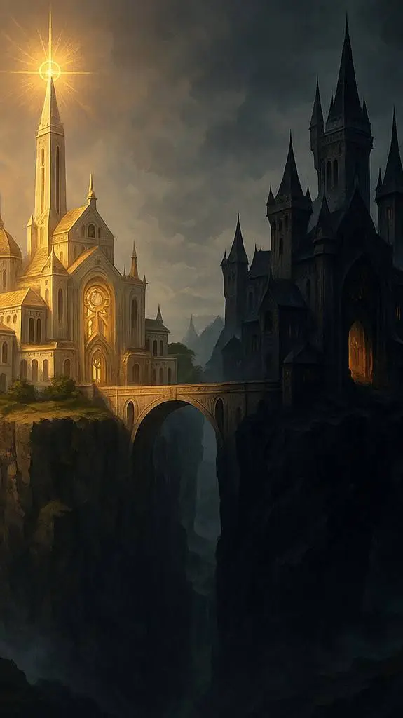 ai character: LE DOME DE SYMPHON background